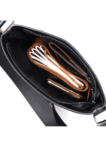 Мужская кожаная сумка через плечо 24х26 см Shvigel (253491372)