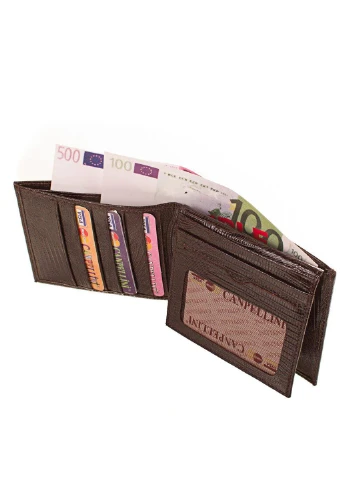 Мужской кожаный кошелек 12,5х9,5х1,7 см Canpellini (255710540)