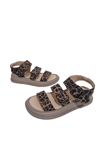 Коричневые босоножки Donna с ремешком