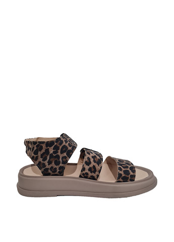 Коричневые босоножки Donna с ремешком