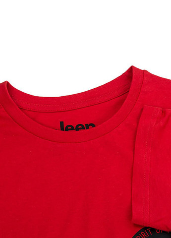 Червона футболка o102586-r699 Jeep T-SHIRT The spirit of Adventure