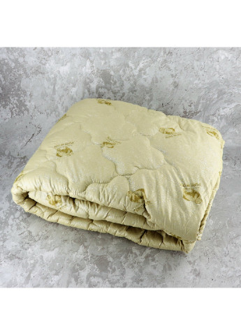 Одеяло закрытое овечья шерсть (Микрофибра) PURE WOOL Полуторное 145х210 55080 Moda (254782545)