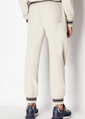 Светло-серые кэжуал демисезонные джоггеры брюки Armani Exchange