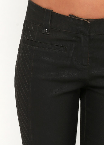 Черные кэжуал демисезонные зауженные брюки Armani Exchange
