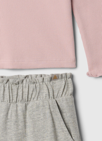 Комбінований демісезонний комплект (лонгслів, брюки) Gap