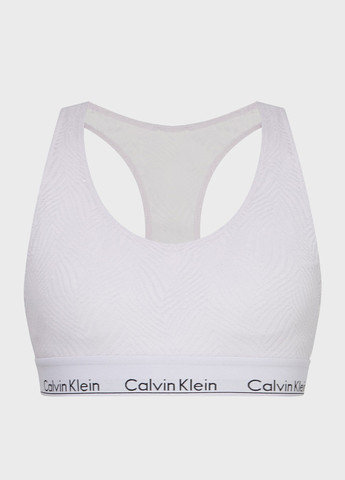 Сиреневый топ бюстгальтер Calvin Klein без косточек полиамид