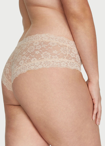 Бежевый демисезонный комплект (бюстгальтер, трусики) Victoria's Secret