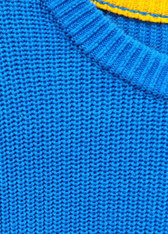 Синий свитер H&M