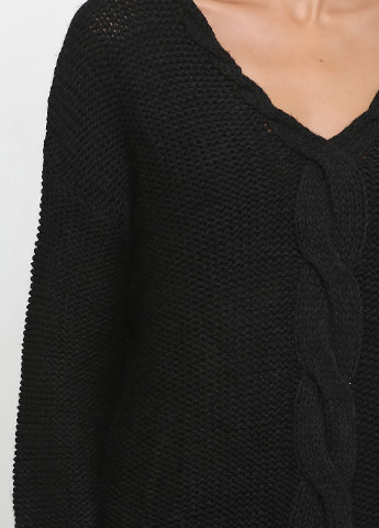 Черный демисезонный пуловер пуловер Alya by Francesca`s