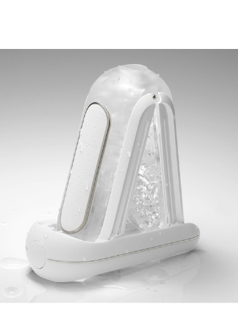 Мастурбатор Flip Zero Electronic Vibration White, змінна інтенсивність, розкладний Tenga (252461649)