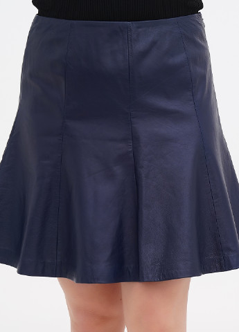 Темно-синяя кэжуал однотонная юбка Ralph Lauren годе