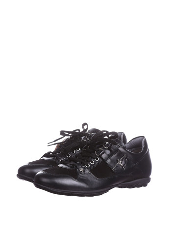 Черные осенние мужские кроссовки Cesare Paciotti