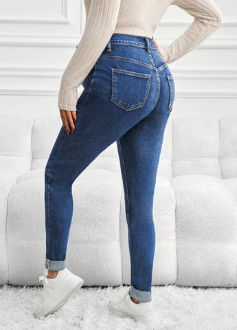 Джинси для вагітних SHEIN - (347077338)