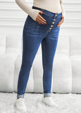 Джинси для вагітних SHEIN - (347077338)