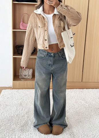 Куртка-рубашка SHEIN (342063872)