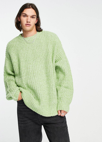 Светло-зеленый демисезонный свитер Asos