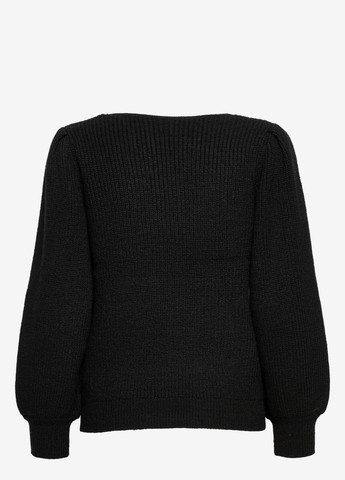 Черный демисезонный пуловер пуловер YAS