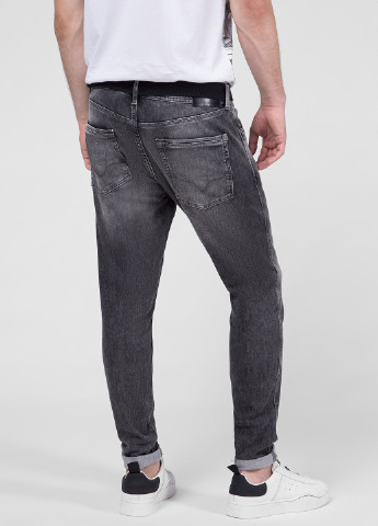 Черные демисезонные зауженные джинсы Pepe Jeans