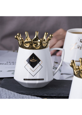 Кружка з кришкою Rhombus 6822 350 мл Power (254454650)