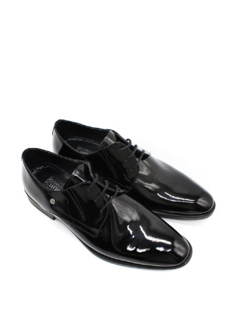 Черные кэжуал туфли Luciano Bellini на шнурках