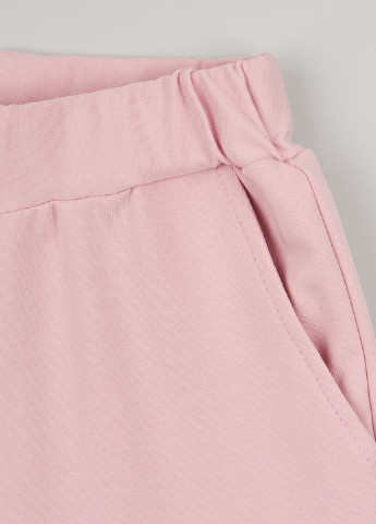Светло-розовые спортивные демисезонные джоггеры брюки Z16
