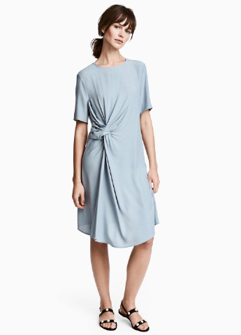 Блакитна кежуал сукня H&M