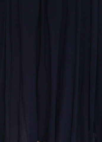 Темно-синяя кэжуал однотонная юбка Fashion Moda макси