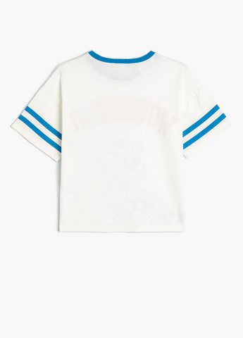 Біла літня футболка KOTON