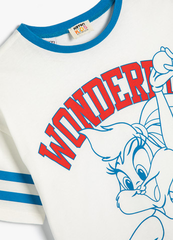 Біла літня футболка KOTON