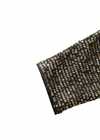 Комбінована коктейльна сукня SHEIN однотонна