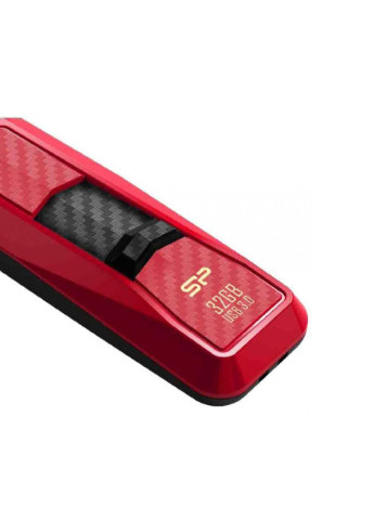 USB флеш накопичувач (SP032GBUF3B50V1R) Silicon Power 32gb blaze b50 red usb 3.0 (232750088)