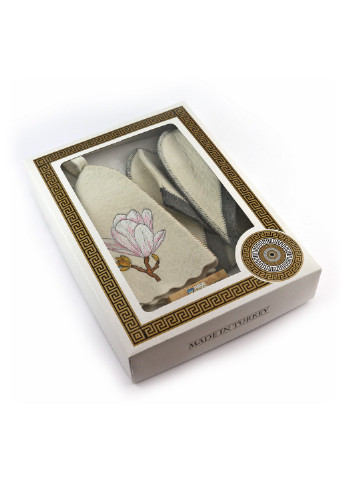 Подарочный комплект для сауны Магнолия, 5 предметов Luxyart (219981727)