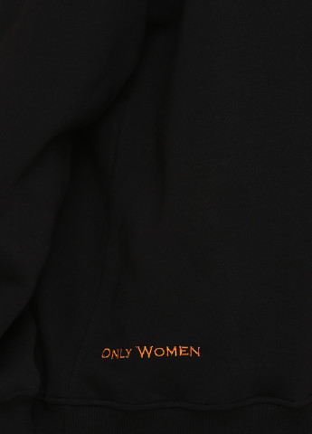 Свитшот Only Women - крой черный кэжуал хлопок - (201790826)