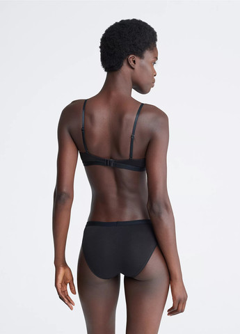 Чорний бюстгальтер Calvin Klein без кісточок бавовна