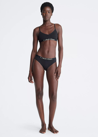 Чорний бюстгальтер Calvin Klein без кісточок бавовна