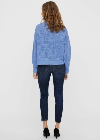 Синій демісезонний светр Vero Moda