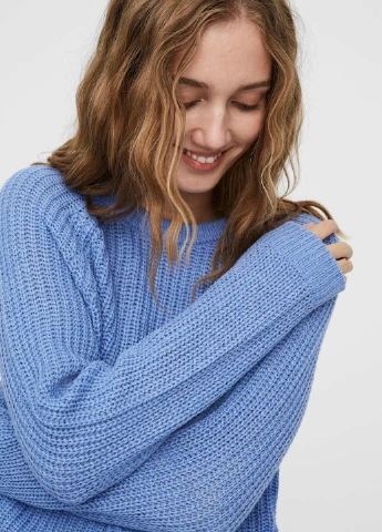 Синій демісезонний светр Vero Moda