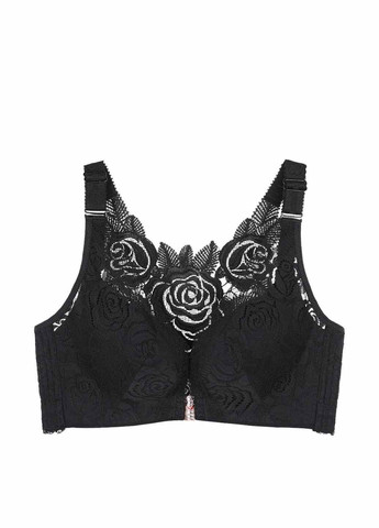 Чорний бралетт бюстгальтер No Brand нейлон