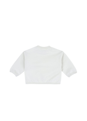 Chicco світшот малюнок білий кежуал бавовна