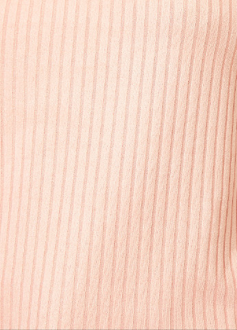 Майка KOTON однотонная светло-розовая кэжуал трикотаж, полиэстер