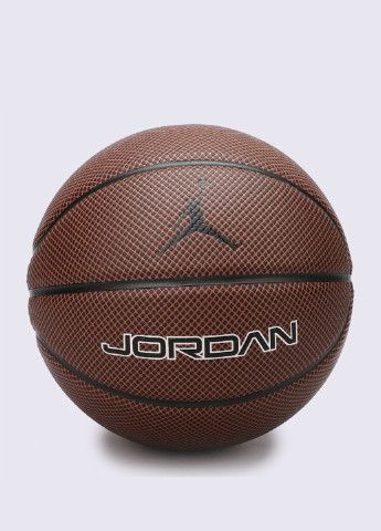 Мяч №7 Nike jordan legacy 8p 07 dark amber/black/metallic silver/black (184157129)