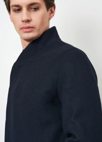 Темно-синее Пальто,темно-синій, JACK&JONES