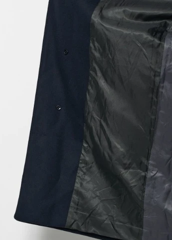 Темно-синее Пальто,темно-синій, JACK&JONES