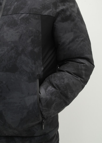 Темно-сіра зимня куртка No Brand
