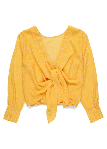 Гірчична блуза MINT&BERRY