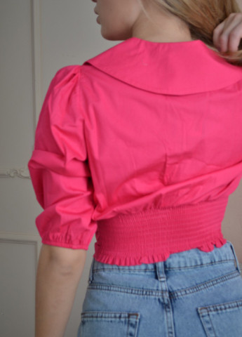 Розовая летняя блуза Karon