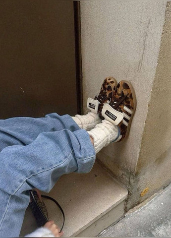 Кроссовки No Brand Samba x Wales Bonner комбинированные демисезоны (323777929)