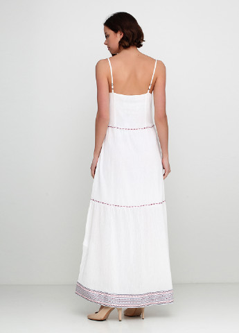Белое кэжуал платье Esmara однотонное