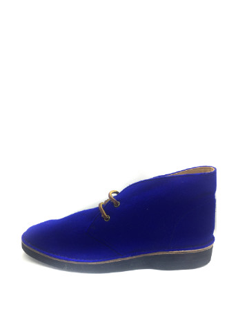 Синие осенние ботинки дезерты Ralph Lauren