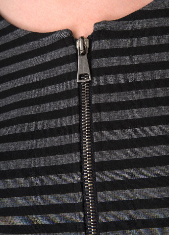 Серый женский жакет Marc Aurel полосатый - зимний